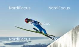 14.03.2015, Oslo, Norway (NOR): Manuel Faisst (GER) - FIS world cup nordic combined, individual gundersen HS134/10km, Oslo (NOR). www.nordicfocus.com. © Felgenhauer/NordicFocus. Every downloaded picture is fee-liable.