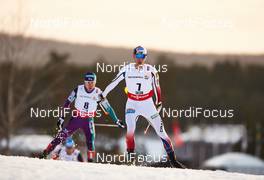 20.02.2015, Falun, Sweden (SWE): Taihei Kato (JPN), Jan Schmid (NOR), (l-r)  - FIS nordic world ski championships, nordic combined, individual gundersen HS100/10km, Falun (SWE). www.nordicfocus.com. © NordicFocus. Every downloaded picture is fee-liable.