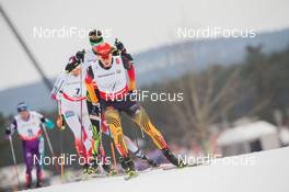 26.02.2015, Falun, Sweden (SWE): Eric Frenzel (GER) - FIS nordic world ski championships, nordic combined, individual gundersen HS134/10km, Falun (SWE). www.nordicfocus.com. © NordicFocus. Every downloaded picture is fee-liable.