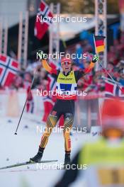 22.02.2015, Falun, Sweden (SWE): Johannes Rydzek (GER) - FIS nordic world ski championships, nordic combined, team HS100/4x5km, Falun (SWE). www.nordicfocus.com. © NordicFocus. Every downloaded picture is fee-liable.