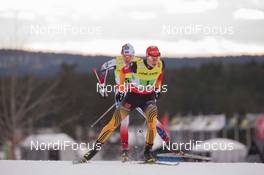 22.02.2015, Falun, Sweden (SWE): Eric Frenzel (GER) - FIS nordic world ski championships, nordic combined, team HS100/4x5km, Falun (SWE). www.nordicfocus.com. © NordicFocus. Every downloaded picture is fee-liable.