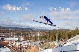 22.02.2015, Falun, Sweden (SWE): Magnus Moan (NOR) - FIS nordic world ski championships, nordic combined, team HS100/4x5km, Falun (SWE). www.nordicfocus.com. © NordicFocus. Every downloaded picture is fee-liable.