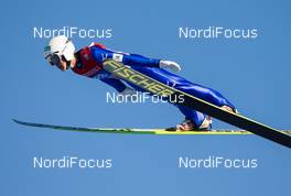 01.01.2015, Garmisch, Germany (GER): Junshiro Kobayashi (JPN), Fischer - FIS world cup ski jumping, four hills tournament, individual HS140, Garmisch (GER). www.nordicfocus.com. © Laiho/NordicFocus. Every downloaded picture is fee-liable.