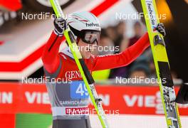 01.01.2015, Garmisch, Germany (GER): Simon Ammann (SUI), Fischer - FIS world cup ski jumping, four hills tournament, individual HS140, Garmisch (GER). www.nordicfocus.com. © Laiho/NordicFocus. Every downloaded picture is fee-liable.