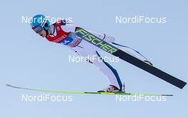 01.01.2015, Garmisch, Germany (GER): Vladislav Boyarintsev (RUS) - FIS world cup ski jumping, four hills tournament, individual HS140, Garmisch (GER). www.nordicfocus.com. © Laiho/NordicFocus. Every downloaded picture is fee-liable.