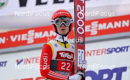 04.01.2015, Innsbruck, Austria (AUT): Stephan Leyhe (GER) - FIS world cup ski jumping, four hills tournament, individual HS130, Innsbruck (AUT). www.nordicfocus.com. © Laiho/NordicFocus. Every downloaded picture is fee-liable.