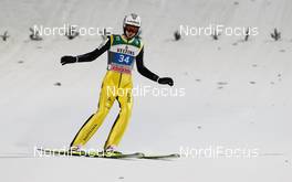 06.01.2015, Bischofshofen, Austria (AUT): Gregor Deschwanden (SUI), Fischer - FIS world cup ski jumping, four hills tournament, individual HS140, Bischofshofen (AUT). www.nordicfocus.com. © Laiho/NordicFocus. Every downloaded picture is fee-liable.