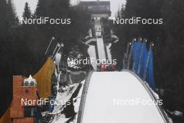 11.01.2015, Bad Mitterndorf, Austria (AUT): jumping hill - FIS world cup ski jumping, individual HS200, Bad Mitterndorf (AUT). www.nordicfocus.com. © Domanski/NordicFocus. Every downloaded picture is fee-liable.