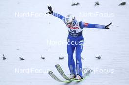 15.01.2015, Wisla, Poland (POL): Rune Velta (NOR), Fischer - FIS world cup ski jumping, individual HS134, Wisla (POL). www.nordicfocus.com. © Domanski/NordicFocus. Every downloaded picture is fee-liable.