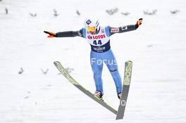 15.01.2015, Wisla, Poland (POL): Kamil Stoch (POL), Fischer - FIS world cup ski jumping, individual HS134, Wisla (POL). www.nordicfocus.com. © Domanski/NordicFocus. Every downloaded picture is fee-liable.