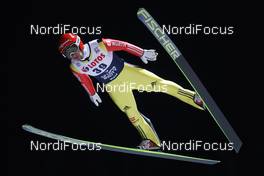 15.01.2015, Wisla, Poland (POL): Markus Eisenbichler (GER), Fischer - FIS world cup ski jumping, individual HS134, Wisla (POL). www.nordicfocus.com. © Domanski/NordicFocus. Every downloaded picture is fee-liable.