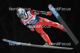 15.01.2015, Wisla, Poland (POL): Anders Fannemel (NOR), fluege.de - FIS world cup ski jumping, individual HS134, Wisla (POL). www.nordicfocus.com. © Domanski/NordicFocus. Every downloaded picture is fee-liable.