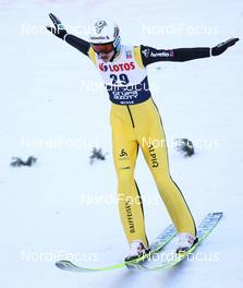 15.01.2015, Wisla, Poland (POL): Gregor Deschwanden (SUI), Fischer - FIS world cup ski jumping, individual HS134, Wisla (POL). www.nordicfocus.com. © Domanski/NordicFocus. Every downloaded picture is fee-liable.
