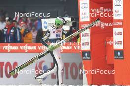 18.01.2015, Zakopane, Poland (POL): Peter Prevc (SLO), Elan - FIS world cup ski jumping, individual HS134, Zakopane (POL). www.nordicfocus.com. © Domanski/NordicFocus. Every downloaded picture is fee-liable.