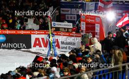 30.01.2015, Willingen, Germany (GER): Andreas Kofler (AUT) at the exit gate - FIS world cup ski jumping, individual HS145, Willingen (GER). www.nordicfocus.com. © Laiho/NordicFocus. Every downloaded picture is fee-liable.