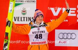 08.03.2015, Lahti, Finland (FIN): Severin Freund (GER), Fischer - FIS world cup ski jumping, individual HS130, Lahti (FIN). www.nordicfocus.com. © Laiho/NordicFocus. Every downloaded picture is fee-liable.