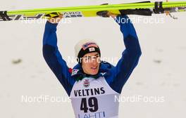 08.03.2015, Lahti, Finland (FIN): Stefan Kraft (AUT), Fischer - FIS world cup ski jumping, individual HS130, Lahti (FIN). www.nordicfocus.com. © Laiho/NordicFocus. Every downloaded picture is fee-liable.
