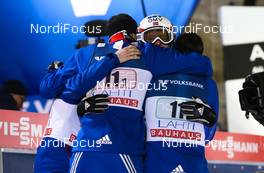 07.03.2015, Lahti, Finland (FIN): team Norway  - FIS world cup ski jumping, team HS130, Lahti (FIN). www.nordicfocus.com. © Laiho/NordicFocus. Every downloaded picture is fee-liable.