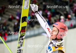 14.03.2015, Oslo, Norway (NOR): Severin Freund (GER), Fischer - FIS world cup ski jumping, individual HS134, Oslo (NOR). www.nordicfocus.com. © Laiho/NordicFocus. Every downloaded picture is fee-liable.