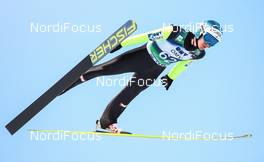15.03.2015, Oslo, Norway (NOR): Michael Hayboeck (AUT), Fischer - FIS world cup ski jumping, individual HS134, Oslo (NOR). www.nordicfocus.com. © Laiho/NordicFocus. Every downloaded picture is fee-liable.