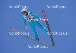 21.02.2015, Falun, Sweden (SWE): Vincent Descombes Sevoie (FRA) - FIS nordic world ski championships, ski jumping, individual HS100, Falun (SWE). www.nordicfocus.com. © NordicFocus. Every downloaded picture is fee-liable.