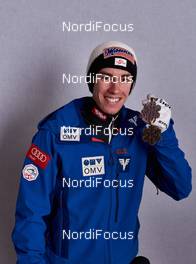 28.02.2015, Falun, Sweden (SWE): Stefan Kraft (AUT) - FIS nordic world ski championships, ski jumping, medals, Falun (SWE). www.nordicfocus.com. © NordicFocus. Every downloaded picture is fee-liable.