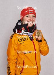 22.02.2015, Falun, Sweden (SWE): Katharina Althaus (GER) - FIS nordic world ski championships, ski jumping, medals, Falun (SWE). www.nordicfocus.com. © NordicFocus. Every downloaded picture is fee-liable.