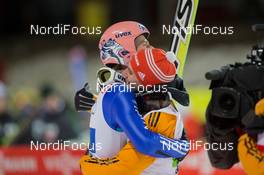 22.02.2015, Falun, Sweden (SWE): Severin Freund (GER), Richard Freitag (GER) - FIS nordic world ski championships, ski jumping, mixed team HS100, Falun (SWE). www.nordicfocus.com. © NordicFocus. Every downloaded picture is fee-liable.