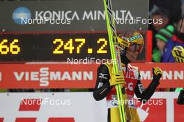 22.11.2015, Klingenthal, Germany (GER): Noriaki Kasai (JPN), Fischer - FIS world cup ski jumping, individual HS140, Klingenthal (GER). www.nordicfocus.com. © Domanski/NordicFocus. Every downloaded picture is fee-liable.