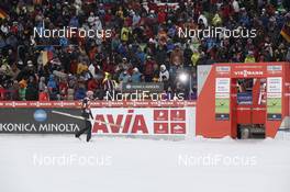 22.11.2015, Klingenthal, Germany (GER): Andreas Kofler (AUT), spectators - FIS world cup ski jumping, individual HS140, Klingenthal (GER). www.nordicfocus.com. © Domanski/NordicFocus. Every downloaded picture is fee-liable.