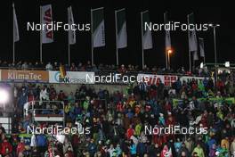 21.11.2015, Klingenthal, Germany (GER): spectators - FIS world cup ski jumping, team HS140, Klingenthal (GER). www.nordicfocus.com. © Domanski/NordicFocus. Every downloaded picture is fee-liable.
