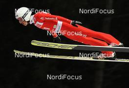 21.11.2015, Klingenthal, Germany (GER): Simon Ammann (SUI), Fischer - FIS world cup ski jumping, team HS140, Klingenthal (GER). www.nordicfocus.com. © Domanski/NordicFocus. Every downloaded picture is fee-liable.