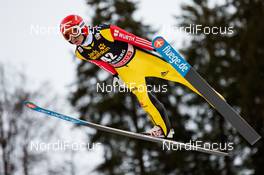 19.12.2015, Engelberg, Switzerland (SUI): Richard Freitag (GER) - FIS world cup ski jumping, individual HS137, Engelberg (SUI). www.nordicfocus.com. © Laiho/NordicFocus. Every downloaded picture is fee-liable.