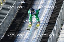 31.01.2015, Hinzenbach, Austria (AUT): Eva Pinkelnig (AUT) - FIS world cup ski jumping ladies, individual HS94, Hinzenbach (AUT). www.nordicfocus.com. © Rauschendorfer/NordicFocus. Every downloaded picture is fee-liable.