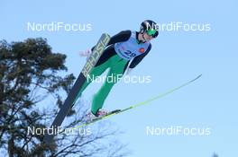 31.01.2015, Hinzenbach, Austria (AUT): Jessica Jerome (USA) - FIS world cup ski jumping ladies, individual HS94, Hinzenbach (AUT). www.nordicfocus.com. © Rauschendorfer/NordicFocus. Every downloaded picture is fee-liable.
