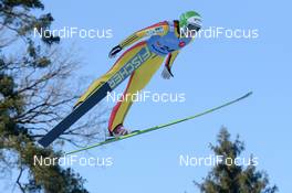 31.01.2015, Hinzenbach, Austria (AUT): Eva Logar (SLO) - FIS world cup ski jumping ladies, individual HS94, Hinzenbach (AUT). www.nordicfocus.com. © Rauschendorfer/NordicFocus. Every downloaded picture is fee-liable.