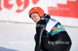 01.02.2015, Hinzenbach, Austria (AUT): Carina Vogt (GER) - FIS world cup ski jumping ladies, individual HS94, Hinzenbach (AUT). www.nordicfocus.com. © Rauschendorfer/NordicFocus. Every downloaded picture is fee-liable.