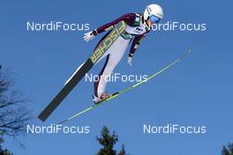 01.02.2015, Hinzenbach, Austria (AUT): Lea Lemare (FRA) - FIS world cup ski jumping ladies, individual HS94, Hinzenbach (AUT). www.nordicfocus.com. © Rauschendorfer/NordicFocus. Every downloaded picture is fee-liable.