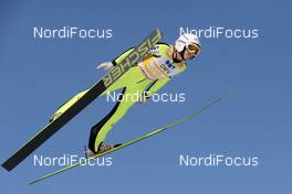 01.02.2015, Hinzenbach, Austria (AUT): Daniela Iraschko-Stolz (AUT) - FIS world cup ski jumping ladies, individual HS94, Hinzenbach (AUT). www.nordicfocus.com. © Rauschendorfer/NordicFocus. Every downloaded picture is fee-liable.