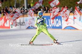 01.02.2015, Hinzenbach, Austria (AUT): Spela Rogelj (SLO) - FIS world cup ski jumping ladies, individual HS94, Hinzenbach (AUT). www.nordicfocus.com. © Rauschendorfer/NordicFocus. Every downloaded picture is fee-liable.