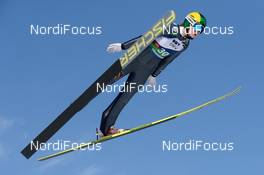 01.02.2015, Hinzenbach, Austria (AUT): Sofya Tikhonova (RUS) - FIS world cup ski jumping ladies, individual HS94, Hinzenbach (AUT). www.nordicfocus.com. © Rauschendorfer/NordicFocus. Every downloaded picture is fee-liable.