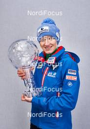 13.03.2015, Oslo, Norway (NOR): Daniela Iraschko-Stolz (AUT) - FIS world cup ski jumping ladies, cups, Oslo (NOR). www.nordicfocus.com. © Felgenhauer/NordicFocus. Every downloaded picture is fee-liable.