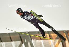 13.03.2015, Oslo, Norway (NOR): Carina Vogt (GER) - FIS world cup ski jumping ladies, individual HS134, Oslo (NOR). www.nordicfocus.com. © Felgenhauer/NordicFocus. Every downloaded picture is fee-liable.
