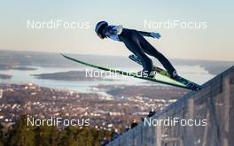 13.03.2015, Oslo, Norway (NOR): Maren Lundby (NOR), Fischer - FIS world cup ski jumping ladies, individual HS134, Oslo (NOR). www.nordicfocus.com. © Laiho/NordicFocus. Every downloaded picture is fee-liable.
