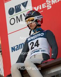 13.03.2015, Oslo, Norway (NOR): Nita Enlund (USA) - FIS world cup ski jumping ladies, individual HS134, Oslo (NOR). www.nordicfocus.com. © Laiho/NordicFocus. Every downloaded picture is fee-liable.