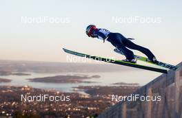 13.03.2015, Oslo, Norway (NOR): Yuki Ito (JPN), Fischer - FIS world cup ski jumping ladies, individual HS134, Oslo (NOR). www.nordicfocus.com. © Laiho/NordicFocus. Every downloaded picture is fee-liable.