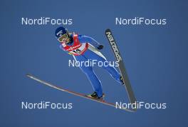 20.02.2015, Falun, Sweden (SWE): Julia Kykkaenen (FIN) - FIS nordic world ski championships, ski jumping ladies, individual HS100, Falun (SWE). www.nordicfocus.com. © NordicFocus. Every downloaded picture is fee-liable.