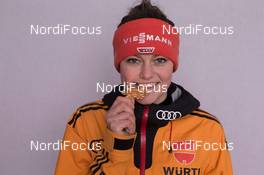 20.02.2015, Falun, Sweden (SWE): Carina Vogt (GER) - FIS nordic world ski championships, ski jumping ladies, medals, Falun (SWE). www.nordicfocus.com. © NordicFocus. Every downloaded picture is fee-liable.
