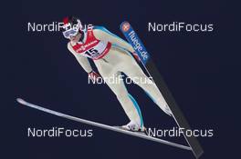 19.02.2015, Falun, Sweden (SWE): Abby Hughes (USA) - FIS nordic world ski championships, ski jumping ladies, training, Falun (SWE). www.nordicfocus.com. © NordicFocus. Every downloaded picture is fee-liable.