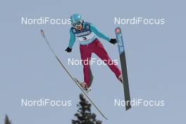 04.12.2015, Lillehammer, Norway (NOR): Xinyue Chang (CHN) - FIS world cup ski jumping ladies, individual HS100, Lillehammer (NOR). www.nordicfocus.com. © Modica/NordicFocus. Every downloaded picture is fee-liable.
